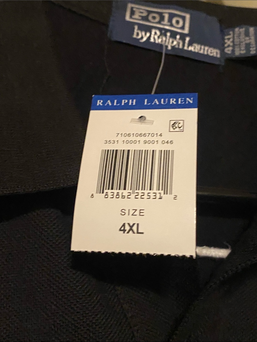 Vintage Polo Ralph Lauren New York Big Pony #5 Chief Keef Polo Shirt 4XL NWT - Picture 7 of 9